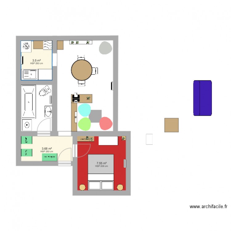 Appartement Soisy. Plan de 0 pièce et 0 m2