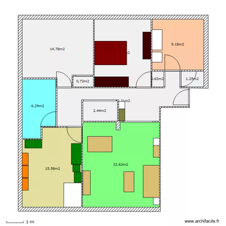 Condé aménagé. Plan de Condé aménagé. Plan de