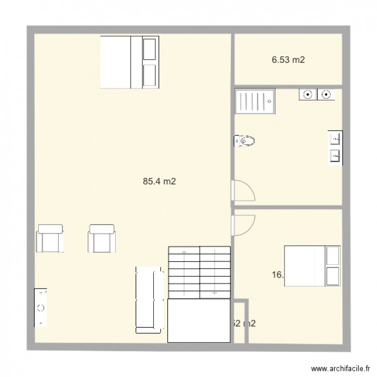 Maison 32x40. Plan de 0 pièce et 0 m2