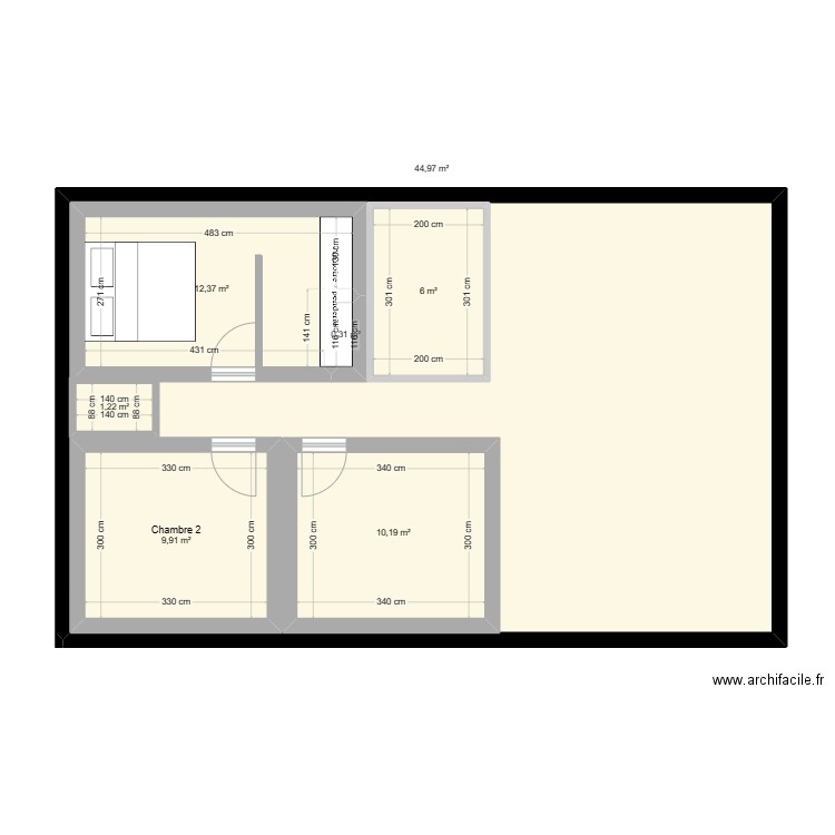 Maison Marsan 2. Plan de 7 pièces et 138 m2