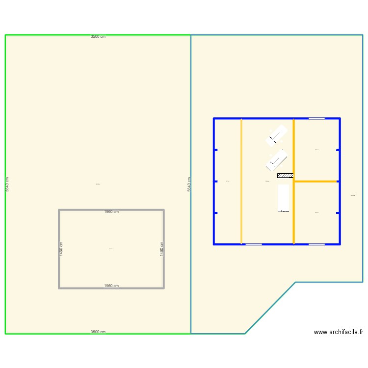 SERVAIS V9. Plan de 7 pièces et 4462 m2