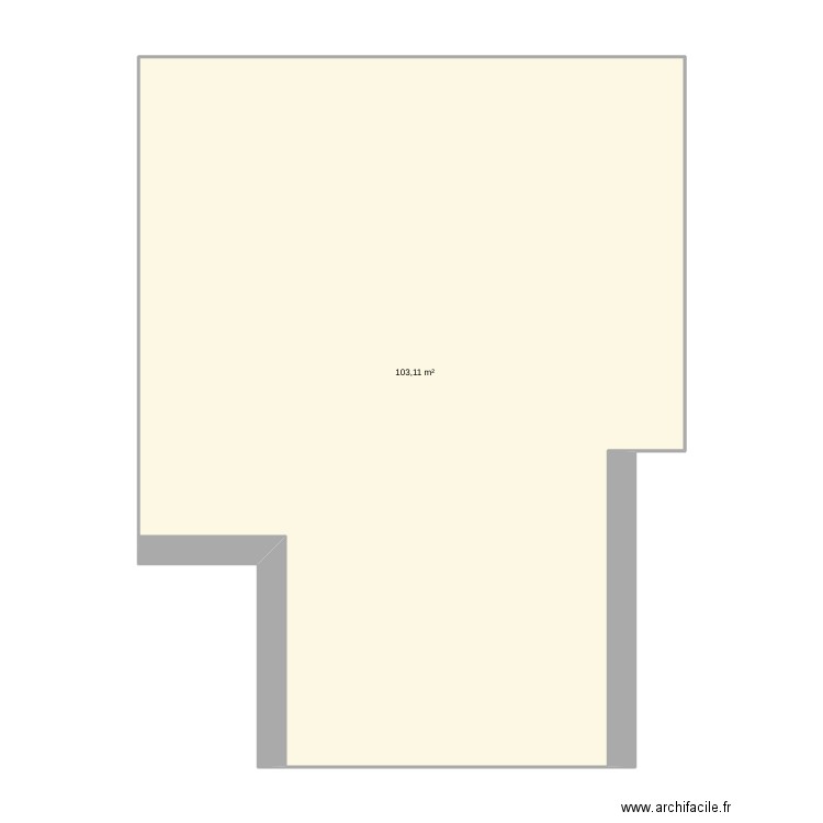 Terrain Ars. Plan de 1 pièce et 103 m2