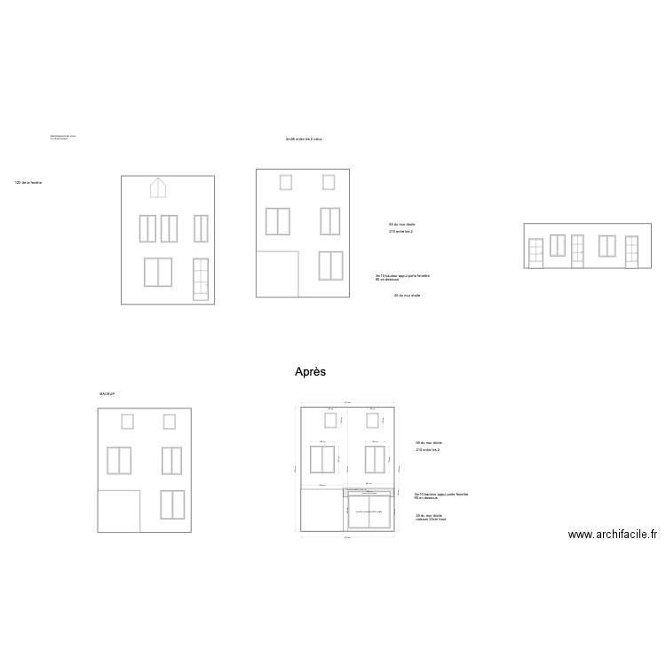 facade28/03/2024. Plan de 0 pièce et 0 m2