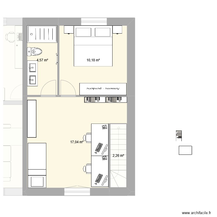 Maison plan 10. Plan de 9 pièces et 119 m2