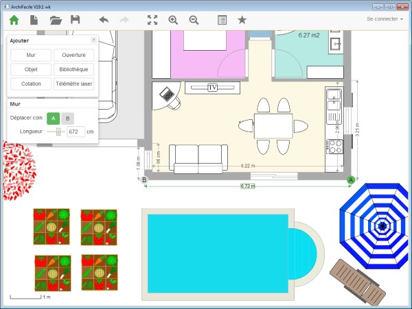 plan appartement facile