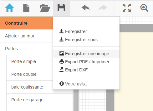 Export image en PNG