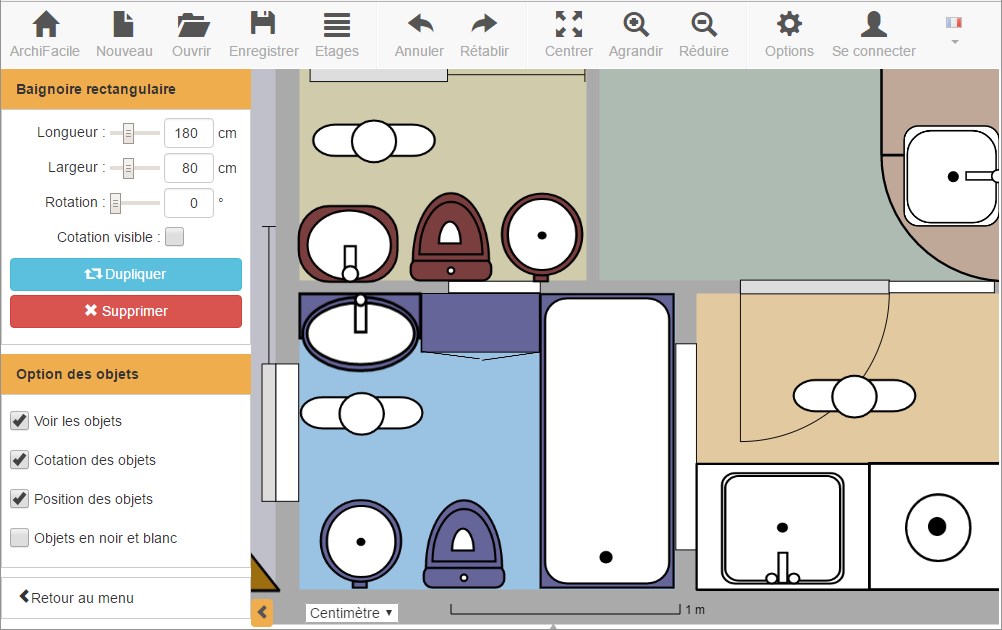 Plan De Salle De Bain ArchiFacile