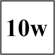 10w