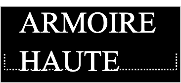 Armoire basse portes rideaux