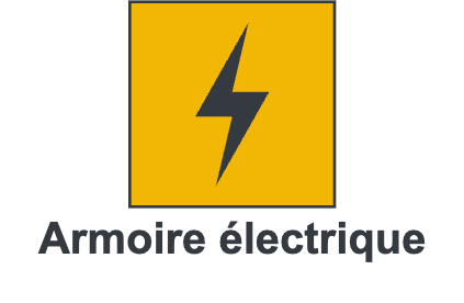 Armoire électrique de chantier