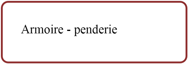 Armoire - penderie 150 cm