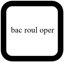 bac roulant opercules