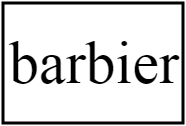 barbier