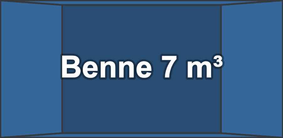 Benne à chaîne 7 m³