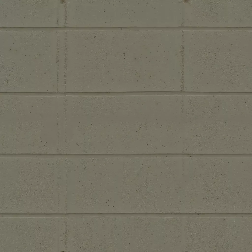 Béton peint défraîchi