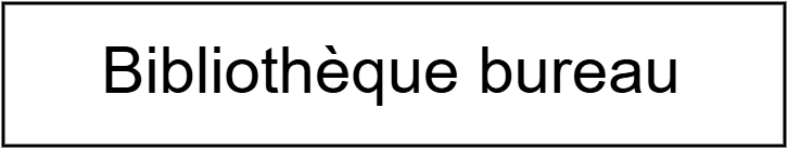 Bibliothèque bureau