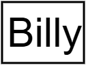Billy 30x40