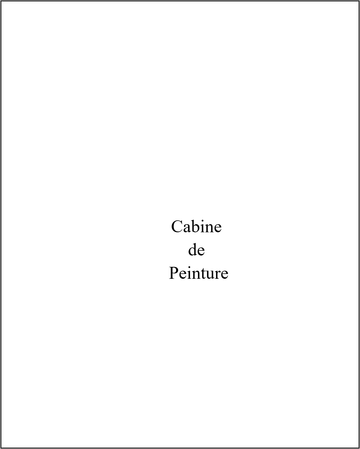 Cabine de peinture
