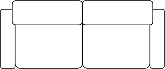 Canapé  CLIC-CLAK 3 places