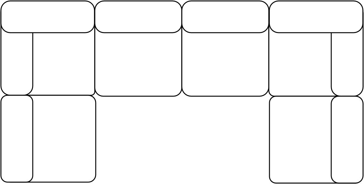 Canapé modulable