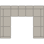 Canapé modulable