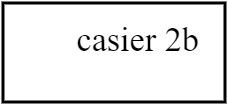 casier 2b