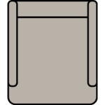 Chaise avec accoudoirs