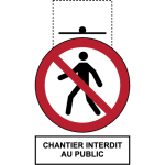Chantier interdit au public