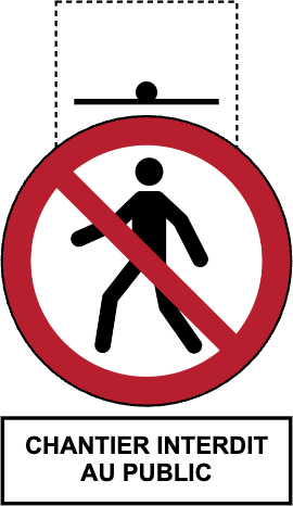 Chantier interdit au public