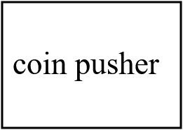 coin pusher piece
