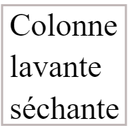 colonne avante sechante