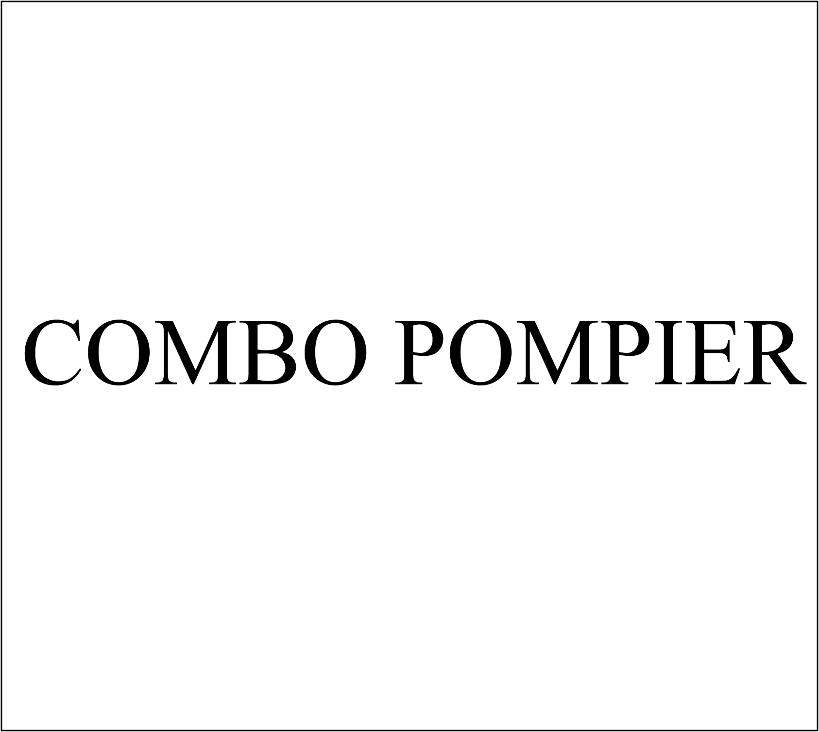 COMBO POMPIER