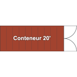 Conteneur 20 pieds