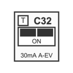 Disj. diff. A+6mA C32 2P