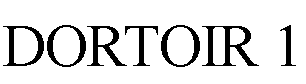 DORTOIRE 1