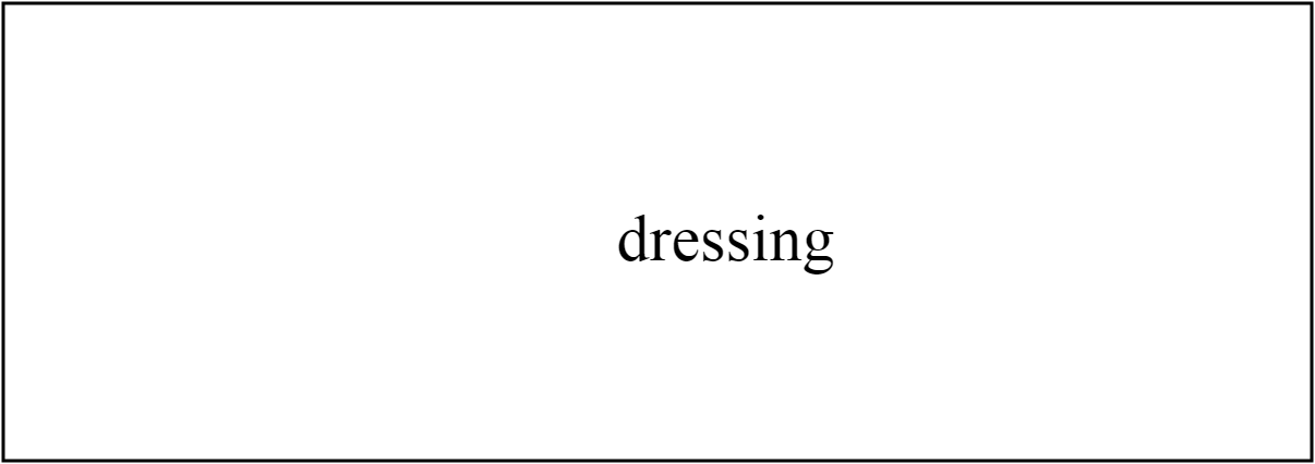 dressing