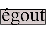 égout
