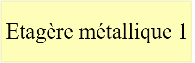 Etagère métallique 1