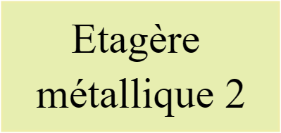 Etagère métallique 2