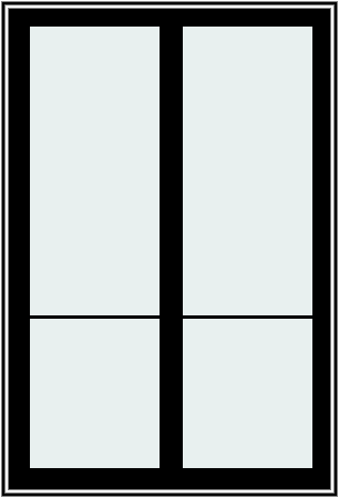 FENETRE FACADE BLANC