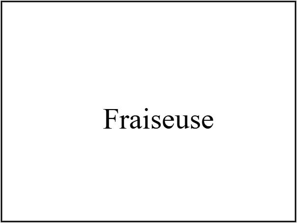 Fraiseuse