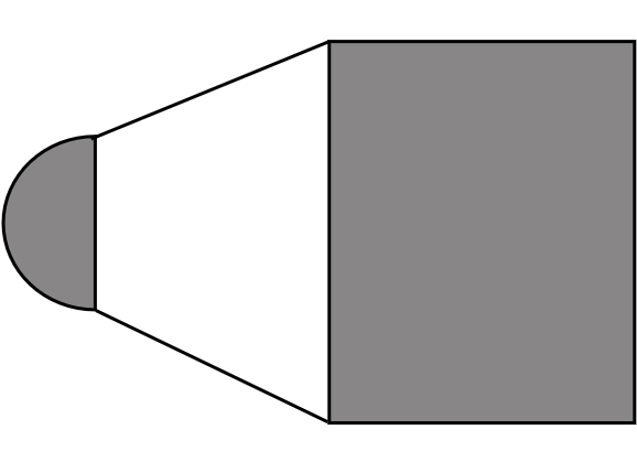 Gainable gaine perforé