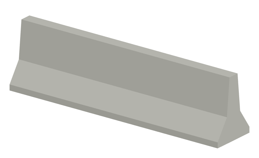 Glissière béton