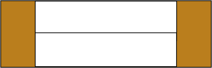 gondole basse double face