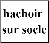hachoir atelier