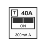 Inter. diff. A 300mA 40A 2P