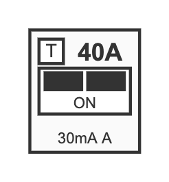 Inter. diff. A 40A 2P