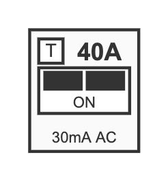 Inter. diff. AC 40A 2P