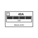 Inter. diff. A+6mA 40A 4P