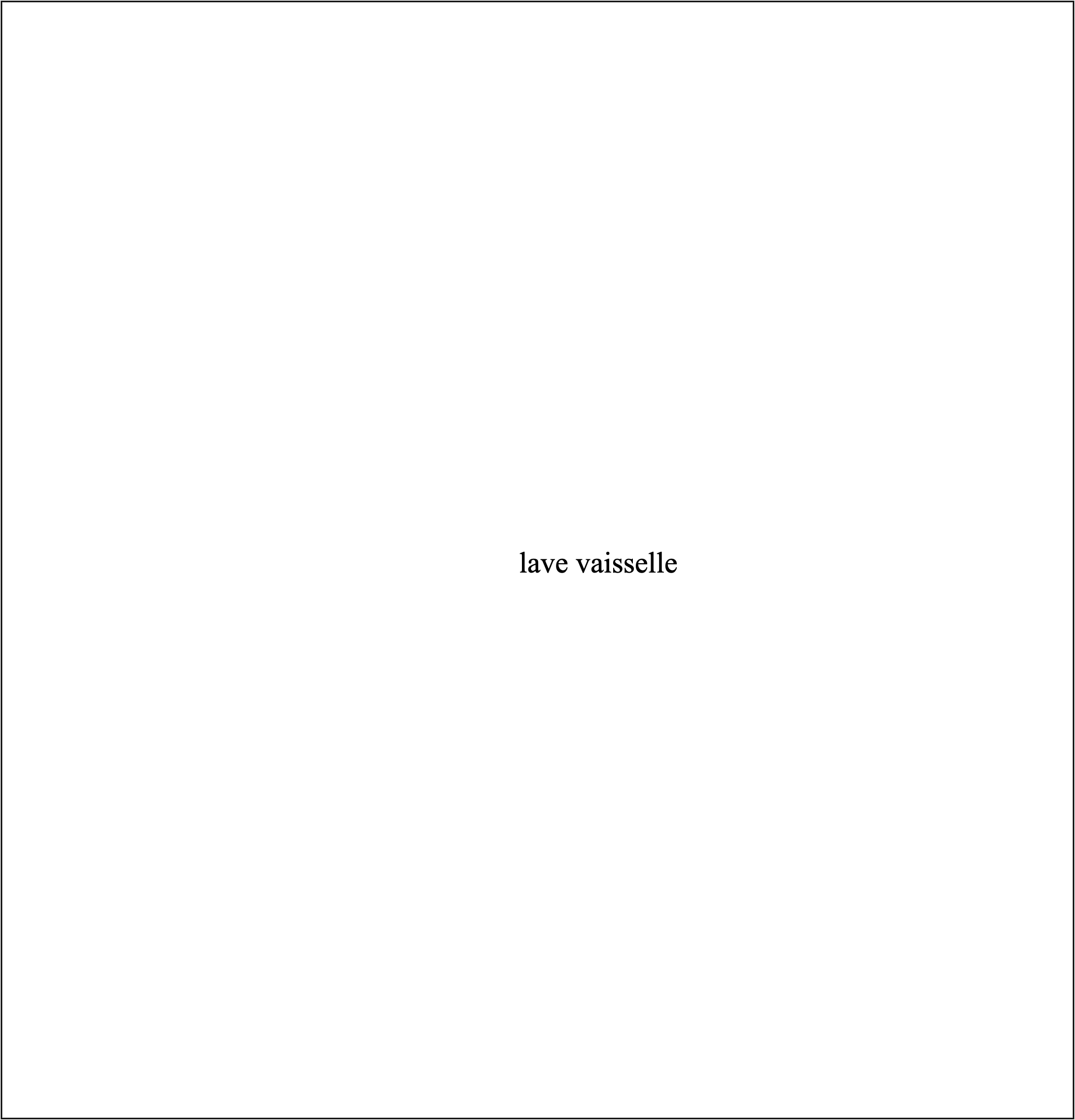 LAVE VAISSELLE